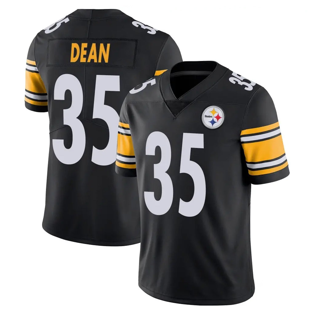 BIPIHUC P.Steelers #35 Jamel Dean Player Black Limited Vapor Untouchable Home Game Stitched Jerseys