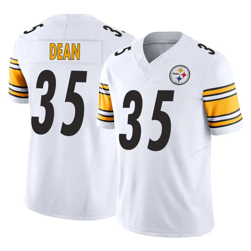 BIPIHUC P.Steelers #35 Jamel Dean Player White Limited Vapor F.U.S.E. Home Game Stitched Jerseys