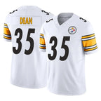 BIPIHUC P.Steelers #35 Jamel Dean Player White Limited Vapor F.U.S.E. Home Game Stitched Jerseys