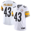 BIPIHUC P.Steelers #43 Troy Polamalu Player White Vapor Limited Stitched Jerseys
