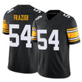 BIPIHUC P.Steelers #54 Zach Frazier Player Black Limited Alternate Vapor F.U.S.E. Home Game Stitched Jerseys