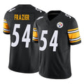 BIPIHUC P.Steelers #54 Zach Frazier Player Black Limited Vapor F.U.S.E. Home Game Stitched Jerseys