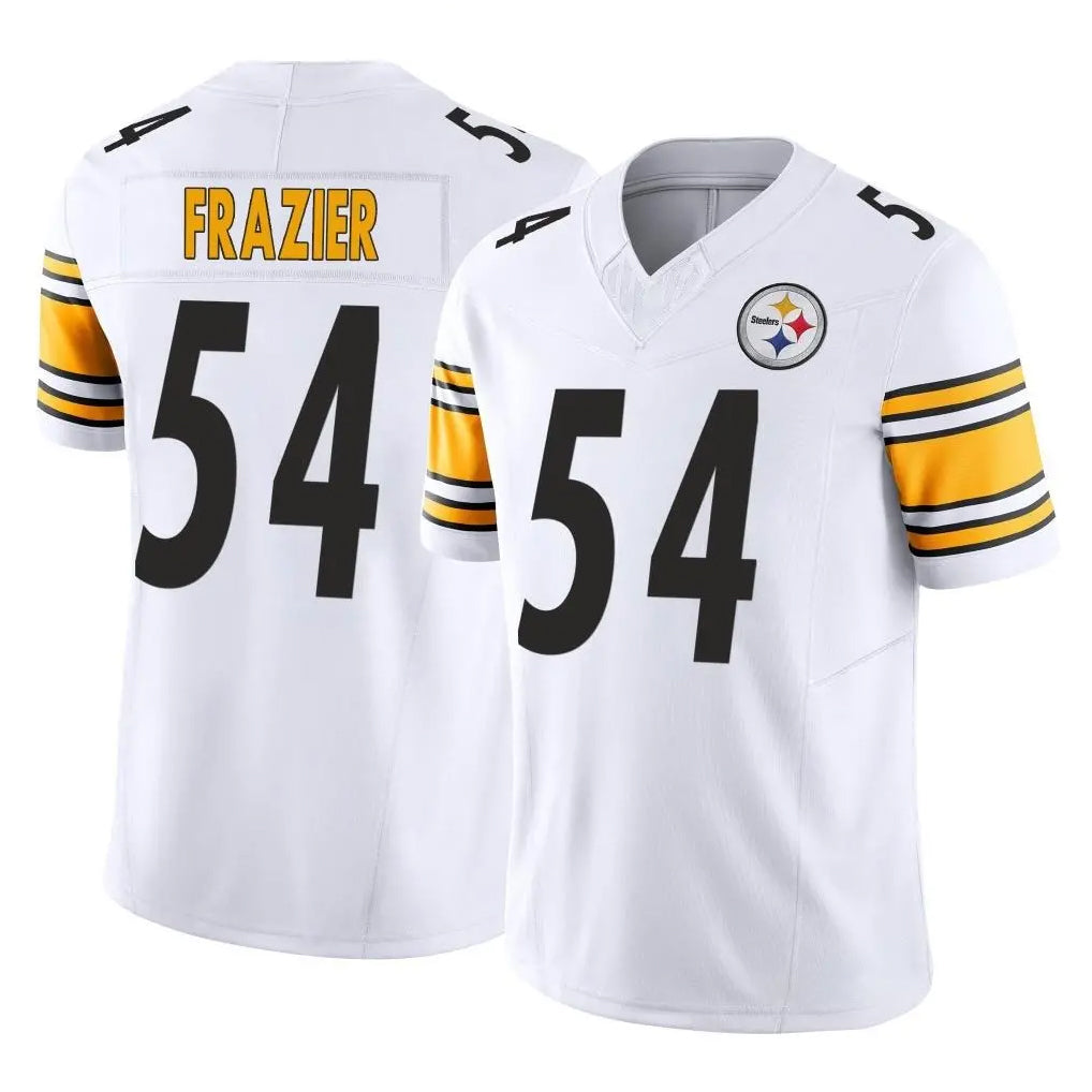 BIPIHUC P.Steelers #54 Zach Frazier Player White Limited Vapor F.U.S.E. Home Game Stitched Jerseys