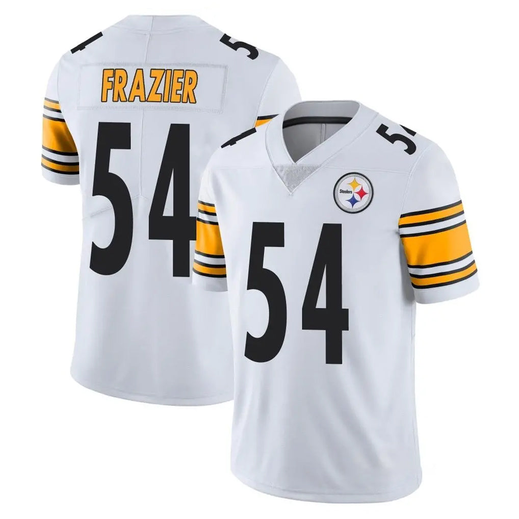 BIPIHUC P.Steelers #54 Zach Frazier Player White Limited Vapor Untouchable Home Game Stitched Jerseys