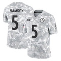 BIPIHUC P.Steelers #5 Jalen Ramsey Player Arctic Camo Limited Salute To Service Home Game Stitched Jerseys