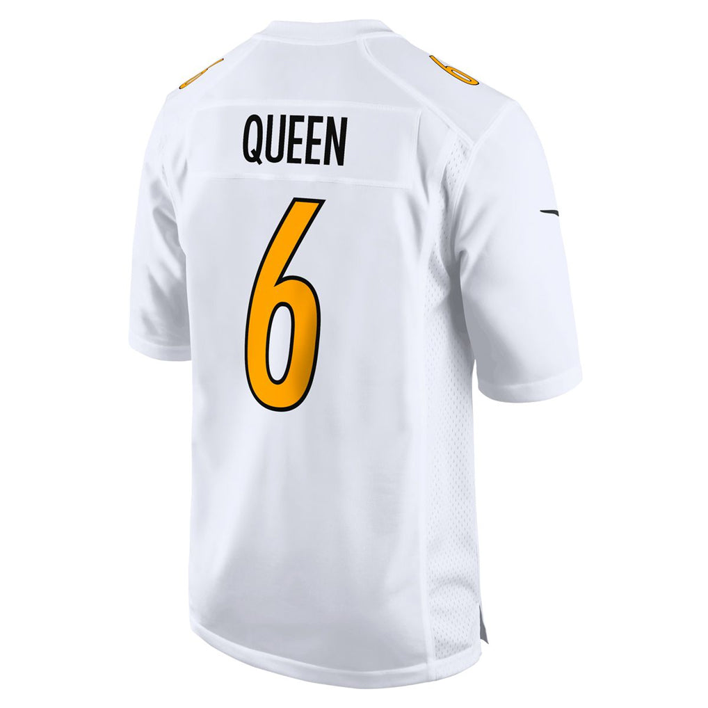 BIPIHUC P.Steelers #6 Patrick Queen Player White Fashion Limited Home Game Stitched Jerseys