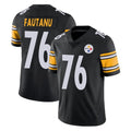 BIPIHUC P.Steelers #76 Troy Fautanu Player Black Limited Vapor Untouchable Home Game Stitched Jerseys