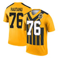 BIPIHUC P.Steelers #76 Troy Fautanu Player Gold Legend Limited 1933 Throwback Performance Home Game Stitched Jerseys