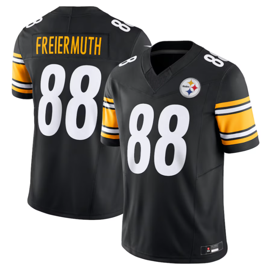 BIPIHUC P.Steelers #88 Pat Freiermuth Black Vapor F.U.S.E. Limited American Stitched Jerseys