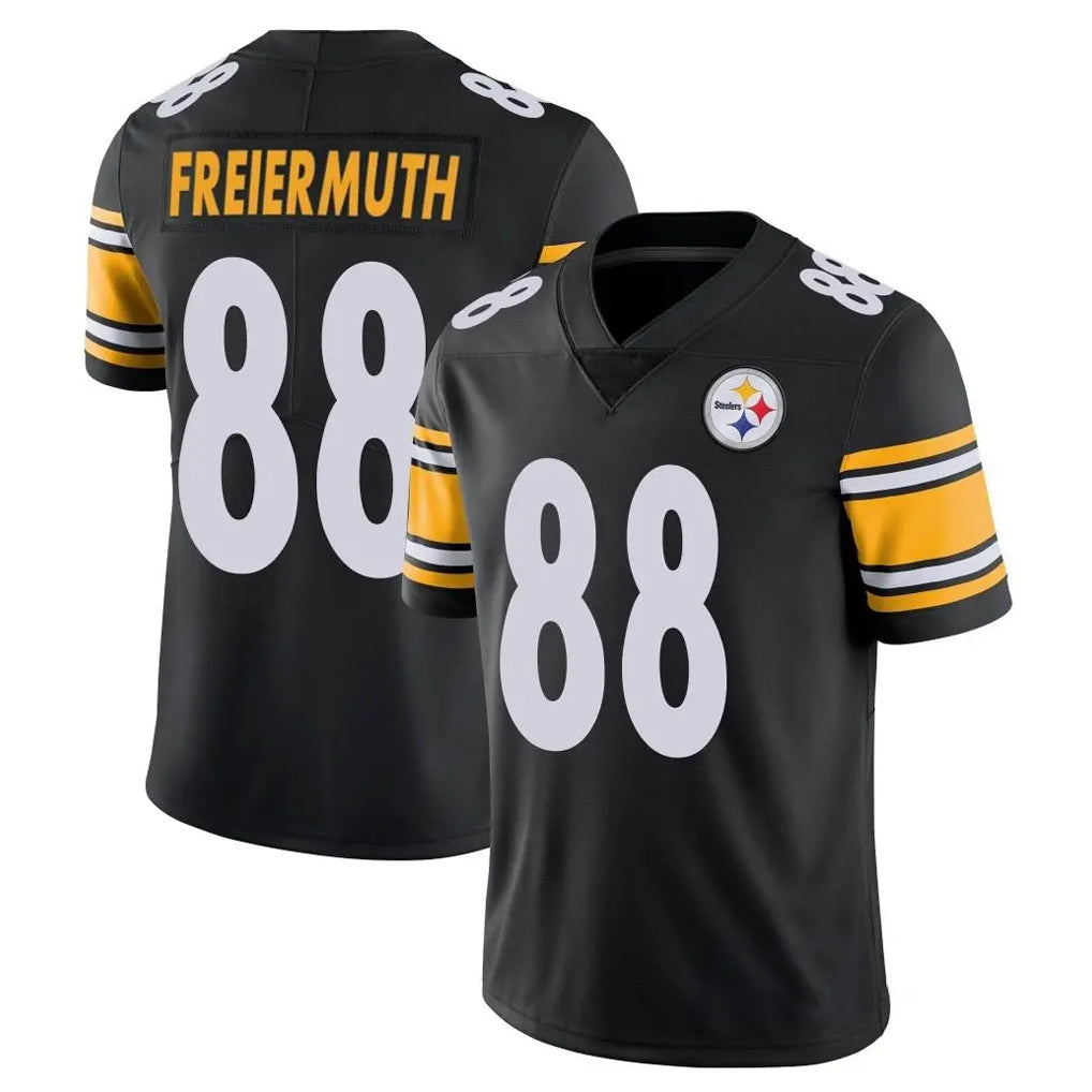 BIPIHUC P.Steelers #88 Pat Freiermuth Player Black Limited Vapor Untouchable Home Game Stitched Jerseys
