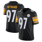 BIPIHUC P.Steelers #97 Cameron Heyward Player Black Limited Vapor Untouchable Home Game Stitched Jerseys