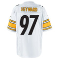 BIPIHUC P.Steelers #97 Cameron Heyward Player White Game Stitched Jerseys