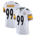 BIPIHUC P.Steelers #99 Derrick Harmon Player White Limited Vapor Untouchable Home Game Stitched Jerseys