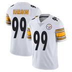 BIPIHUC P.Steelers #99 Derrick Harmon Player White Limited Vapor Untouchable Home Game Stitched Jerseys