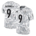 BIPIHUC P.Steelers #9 Chris Boswell Player Arctic Camo Limited Salute To Service Home Game Stitched Jerseys