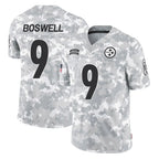 BIPIHUC P.Steelers #9 Chris Boswell Player Arctic Camo Limited Salute To Service Home Game Stitched Jerseys