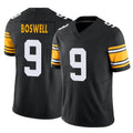 BIPIHUC P.Steelers #9 Chris Boswell Player Black Limited Alternate Vapor F.U.S.E. Home Game Stitched Jerseys