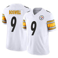 BIPIHUC P.Steelers #9 Chris Boswell Player White Limited Vapor F.U.S.E. Home Game Stitched Jerseys
