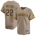 BIPIHUC S.Diego Padres #22 Mason Miller Player Khaki Home Limited Stitched Jerseys