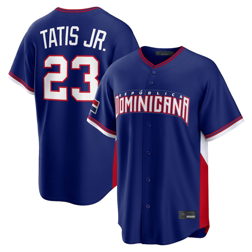 BIPIHUC S.Diego Padres #23 Fernando Tatis Jr Player Royal 2026 World Classic Home Limited Stitched Jerseys