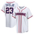 BIPIHUC S.Diego Padres #23 Fernando Tatis Jr Player White 2026 World Classic Home Limited Stitched Jerseys