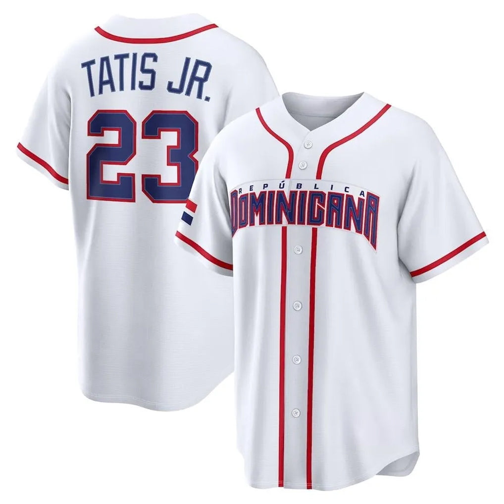 BIPIHUC S.Diego Padres #23 Fernando Tatis Jr Player White 2026 World Classic Home Limited Stitched Jerseys