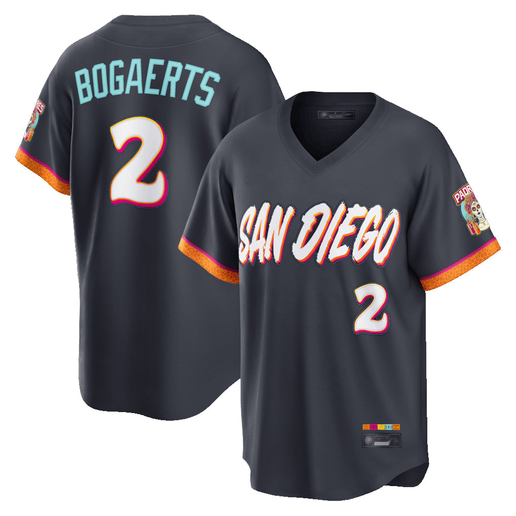 BIPIHUC S.Diego Padres #2 Xander Bogaerts Player Obsidian 2026 City Connect Home Limited T-shirt Stitched Jerseys