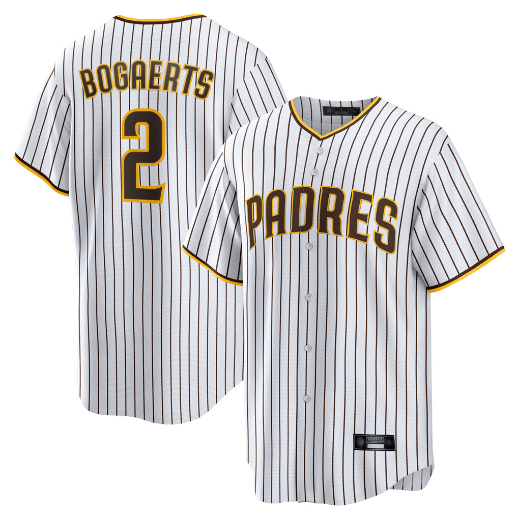 BIPIHUC S.Diego Padres #2 Xander Bogaerts Player White Home Game Stitched Jerseys