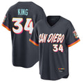 BIPIHUC S.Diego Padres #34 Michael King Player Obsidian 2026 City Connect Home Limited T-shirt Stitched Jerseys