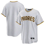 BIPIHUC S.Diego Padres Blank Player White Home Game Stitched Jerseys