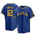 BIPIHUC S.Mariners #12 Josh Naylor Player Royal City Connect Home Game Stitched Jerseys