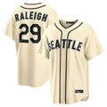 BIPIHUC S.Mariners #29 Cal Raleigh Player Cream 2026 Home Limited Stitched Jerseys