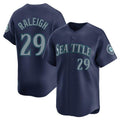 BIPIHUC S.Mariners #29 Cal Raleigh Player Navy Home Limited Stitched Jerseys