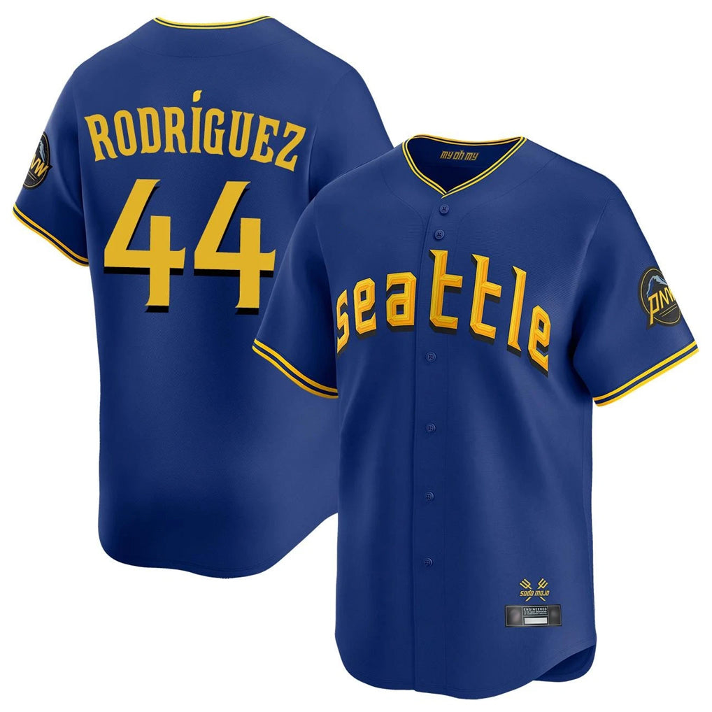 BIPIHUC S.Mariners #44 Julio Rodriguez Player Royal City Connect Home Limited Stitched Jerseys