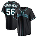 BIPIHUC S.Mariners #56 Randy Arozarena Player Black Fashion Home Limited Stitched Jerseys