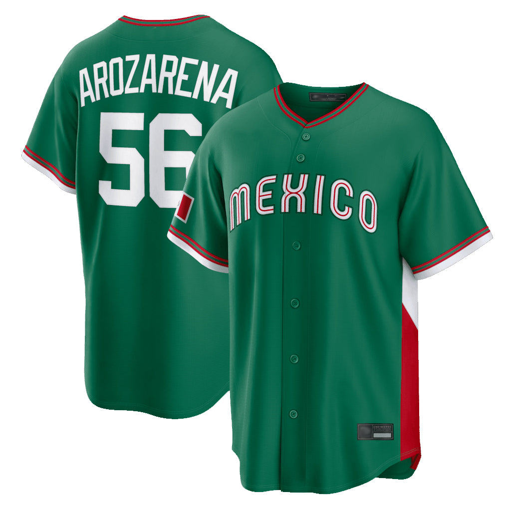 BIPIHUC S.Mariners #56 Randy Arozarena Player Green 2026 World Classic Limited Stitched Jerseys