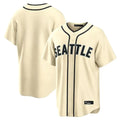 BIPIHUC S.Mariners Blank Player Cream 2026 Home Limited Stitched Jerseys