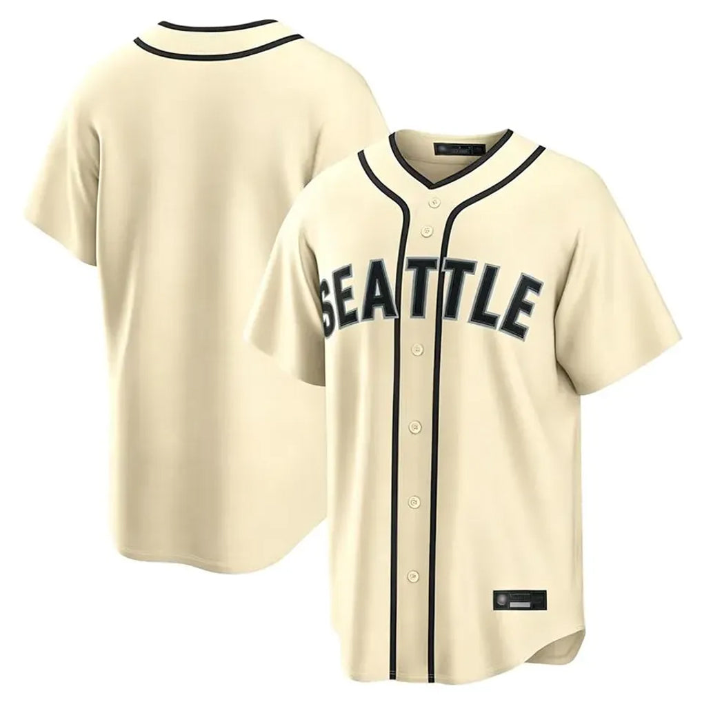 BIPIHUC S.Mariners Blank Player Cream 2026 Home Limited Stitched Jerseys
