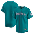 BIPIHUC S.Mariners Blank Player Teal Home Limited Stitched Jerseys