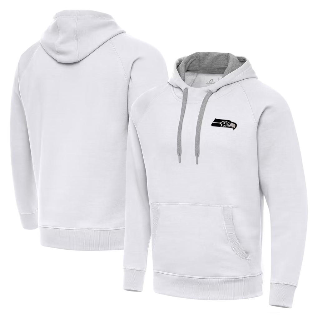 BIPIHUC S.Seahawks White Pullover Hoodies Game Blank Player Stitched Jerseys