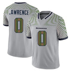 BIPIHUC S.Seahawks #0 DeMarcus Lawrence Player Grey Limited 2025 Rivalries Collection Home Game Stitched Jerseys