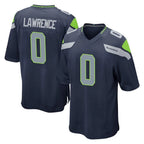 BIPIHUC S.Seahawks #0 DeMarcus Lawrence Player Navy Home Game Stitched Jerseys