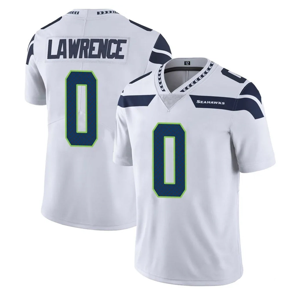 BIPIHUC S.Seahawks #0 DeMarcus Lawrence Player White Limited Vapor Untouchable Home Game Stitched Jerseys