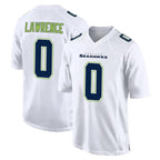 BIPIHUC S.Seahawks #0 DeMarcus Lawrence Player White Tundra Fashion Home Game Stitched Jerseys
