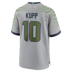 BIPIHUC S.Seahawks #10 Cooper Kupp 2025 Rivalries Collection Game Wolf Gray Stitched Jerseys