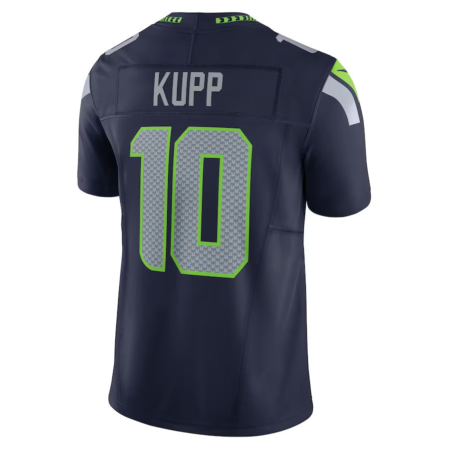 BIPIHUC S.Seahawks #10 Cooper Kupp Player Navy Vapor F.U.S.E. Limited Stitched Jerseys