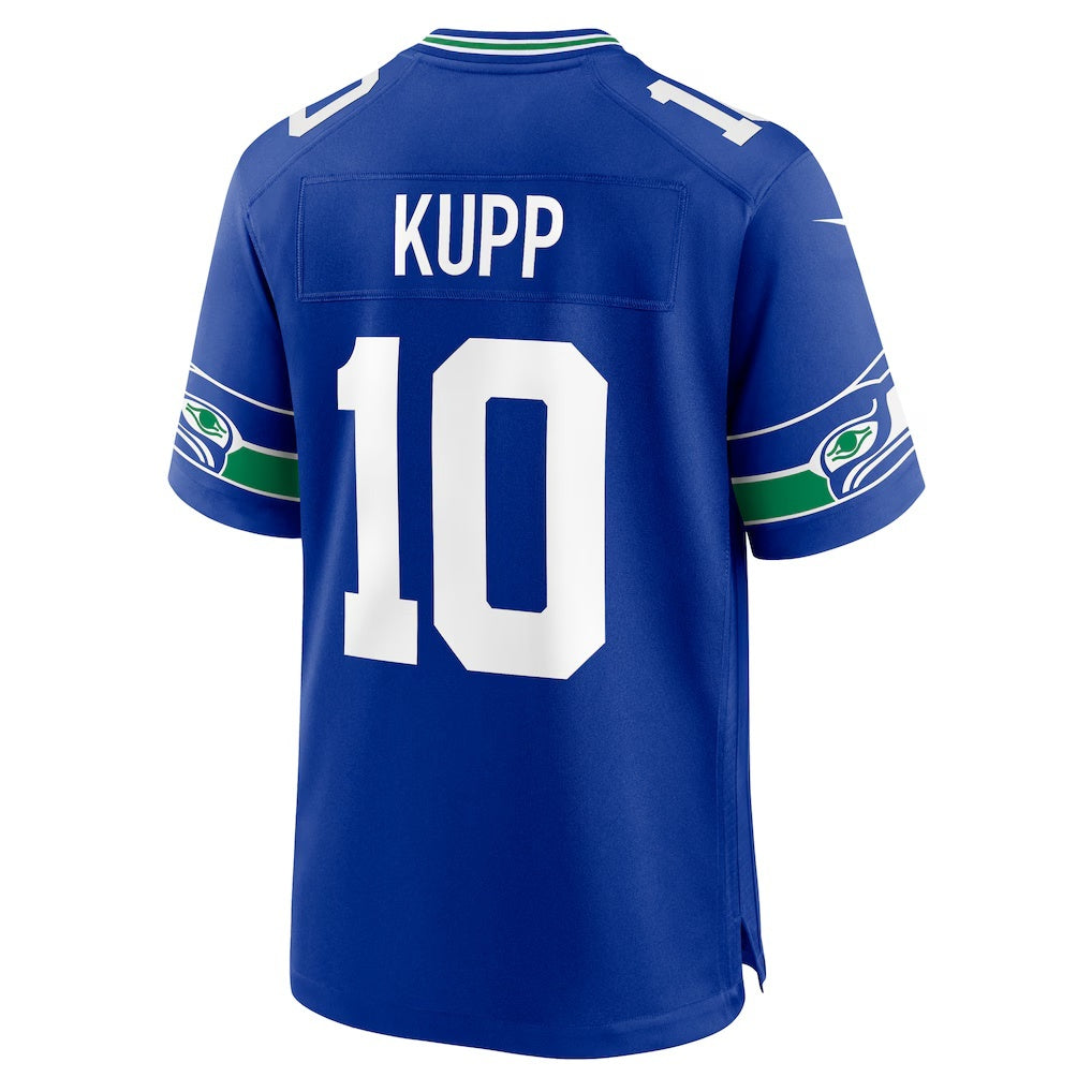 BIPIHUC S.Seahawks #10 Cooper Kupp Royal Alternate Game Stitched Jerseys