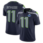 BIPIHUC S.Seahawks #11 Jaxon Smith-Njigba Player Navy 50th Season Vapor F.U.S.E. Limited Stitched Jerseys