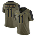 BIPIHUC S.Seahawks #11 Jaxon Smith-Njigba Player Olive Salute To Service Limited Game Stitched Jerseys