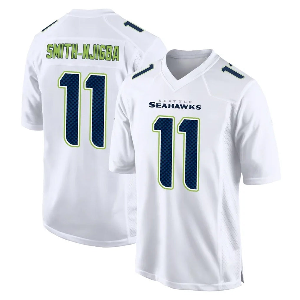 BIPIHUC S.Seahawks #11 Jaxon Smith-Njigba Player White Tundra Fashion Home Game Stitched Jerseys
